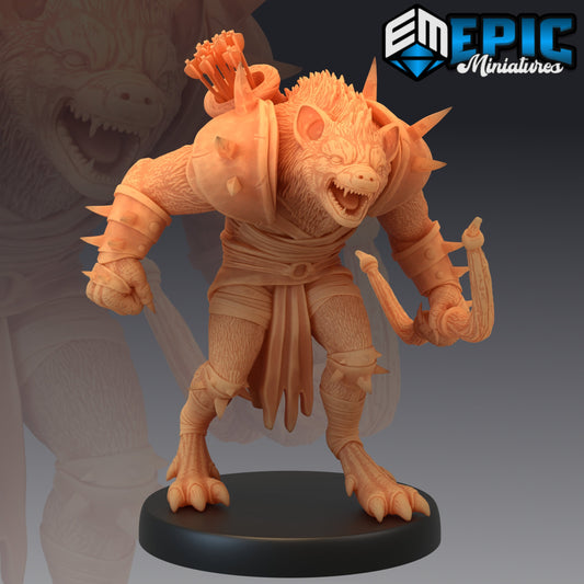 Gnoll Archer - Epic Miniatures | Gnoll, Archer, Warrior