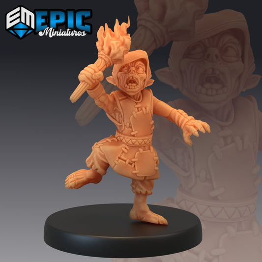 Goblin Arsonist - Epic Miniatures | Goblin, Arsonist, Fire