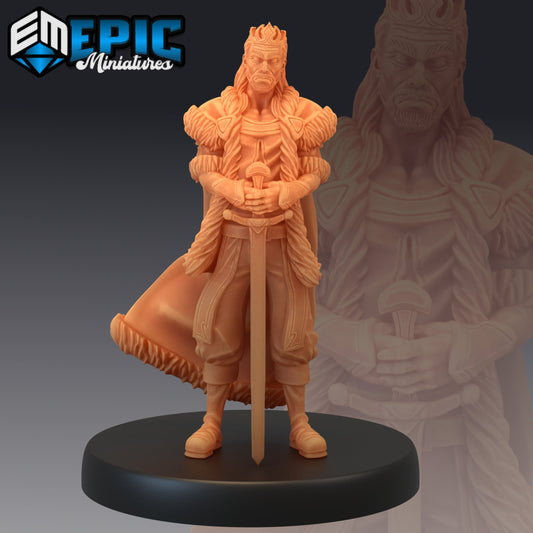 Corrupt King 371 - #14 Last Rebellion - Epic Miniatures | Human, King