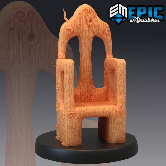 Tabaxi Black Cat Rogue Empty Throne 393 - #14 Last Rebellion - Epic Miniatures | Rogue, Black Cat, Tabaxi, Throne, Empty