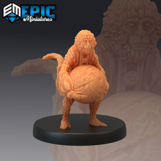 Pirate Monkey Cannonball 111 - #06 Pirates Voyage - Epic Miniatures | Pirate, Monkey