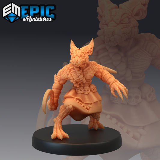 Kobold Warrior Sickle 458 - #16 Mythical Desert - Epic Miniatures | Kobold, Warrior, Sickle