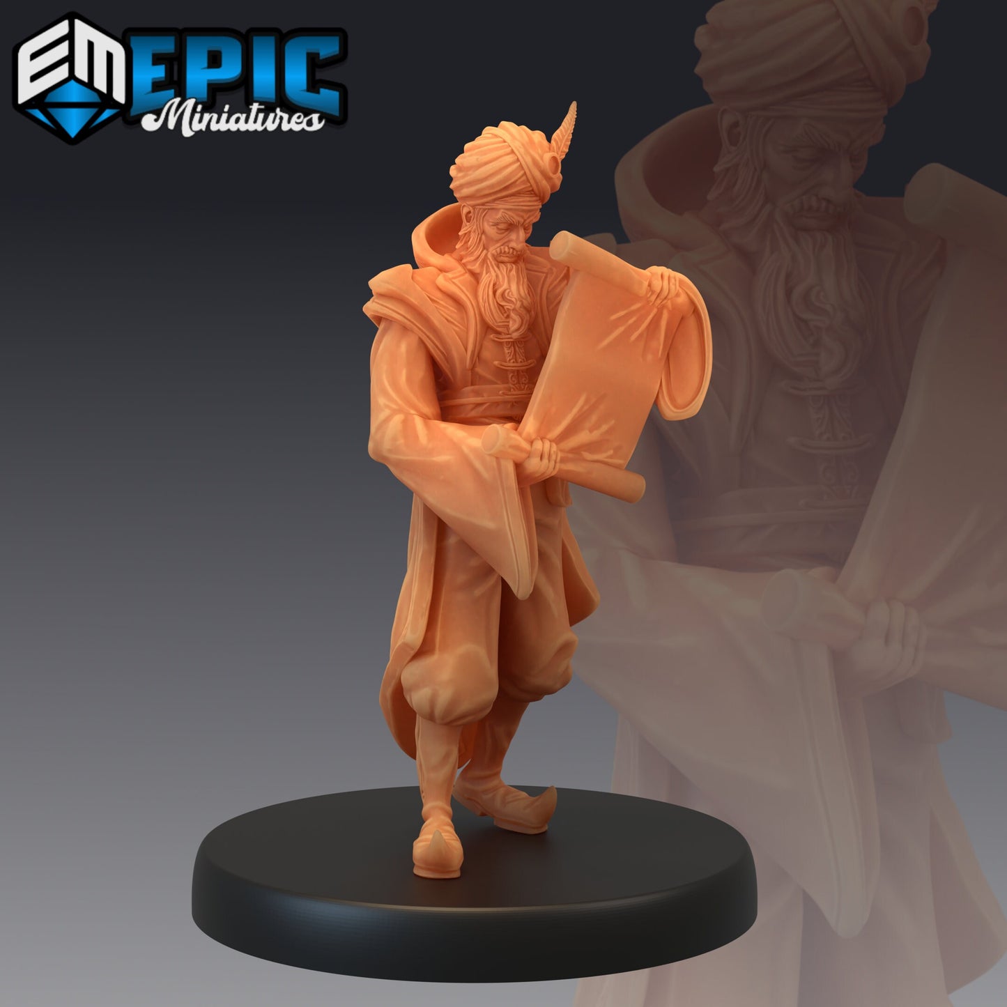 Grand Vizier Treasure Hunt - Epic Miniatures | Vizier, Human, Treasure Hunter
