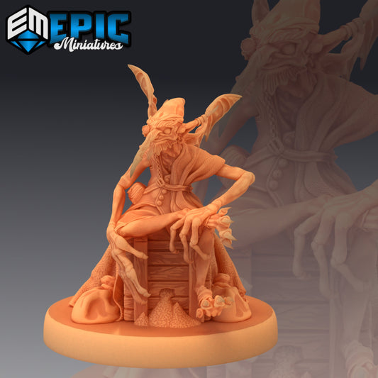 Dust Mephit Merchant - Epic Miniatures | Merchant, Dust Mephit, Mephit