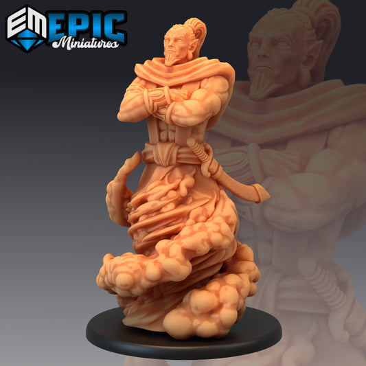 Djinni 484 - #16 Mythical Desert - Epic Miniatures | Djinni, Genie, Elemental