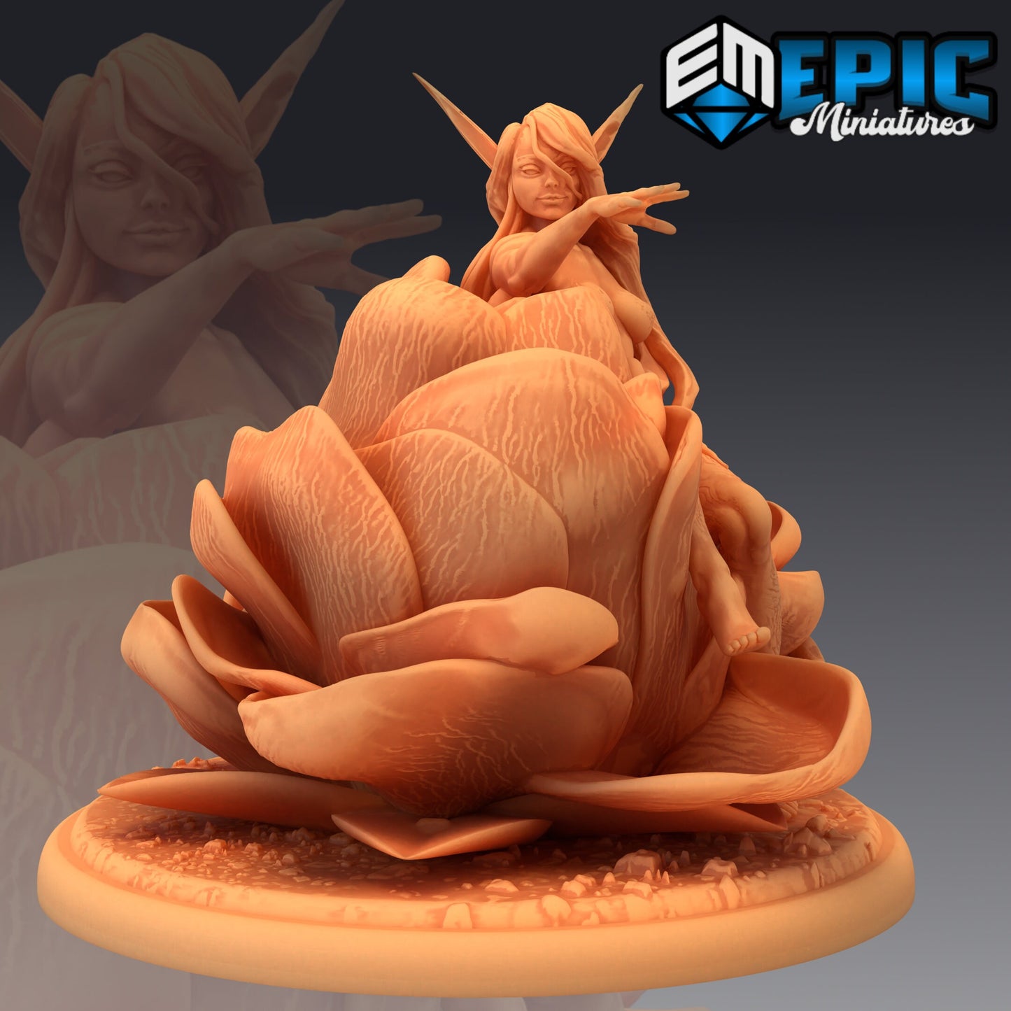Alraune Peony - Epic Miniatures | Forest, Fairy, Faerie
