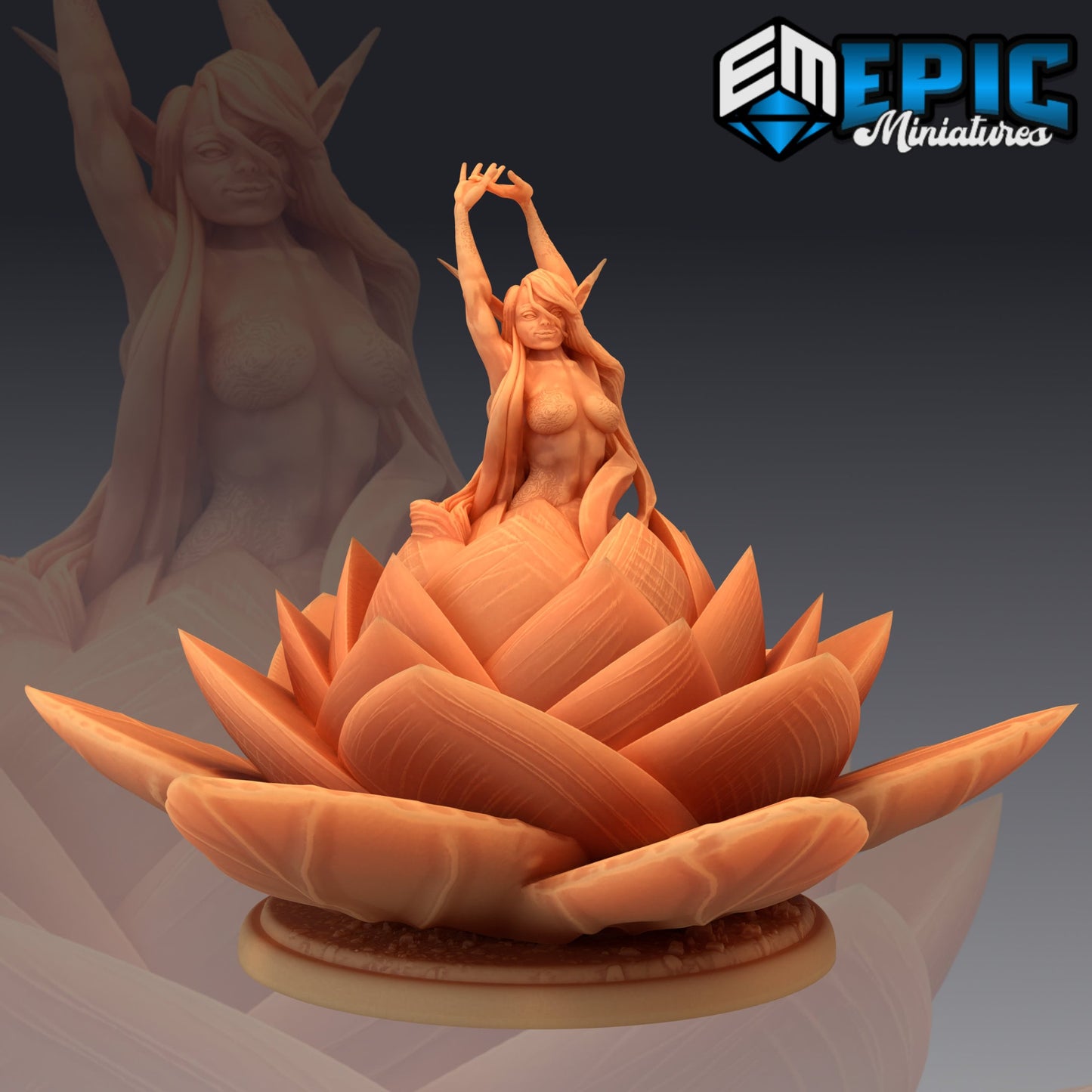 Alraune Lotus 444 - #15 Fey Woods - Epic Miniatures | Forest, Fairy, Faerie