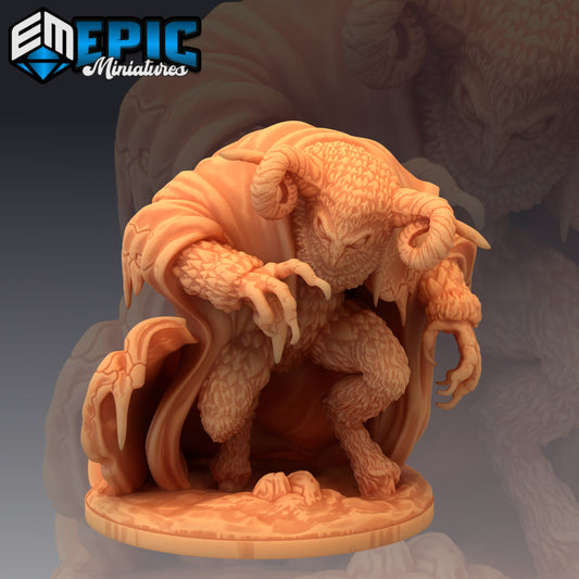 Owl Goddess Frost Cloak 807 - #24 Norse Raiders - Epic Miniatures | Large | Beast