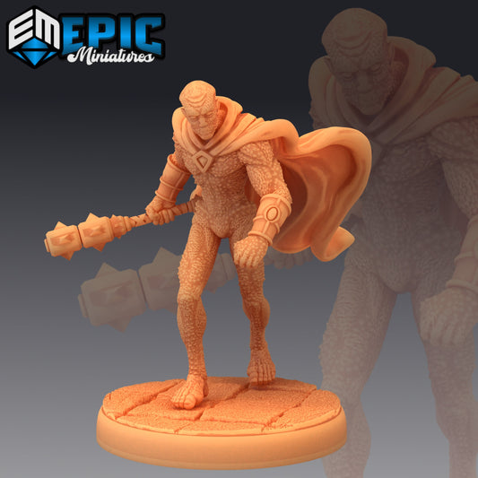 Greater Doppleganger Mace 753 - #23 Psionic Overlords - Epic Miniatures | Medium | Humanoids, Masculine, Mace