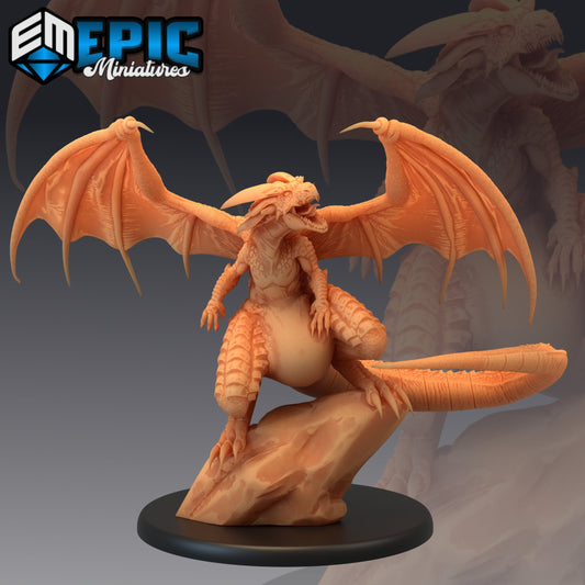Fafnir Roar 817 - #24 Norse Raiders - Epic Miniatures | Large | Dragon