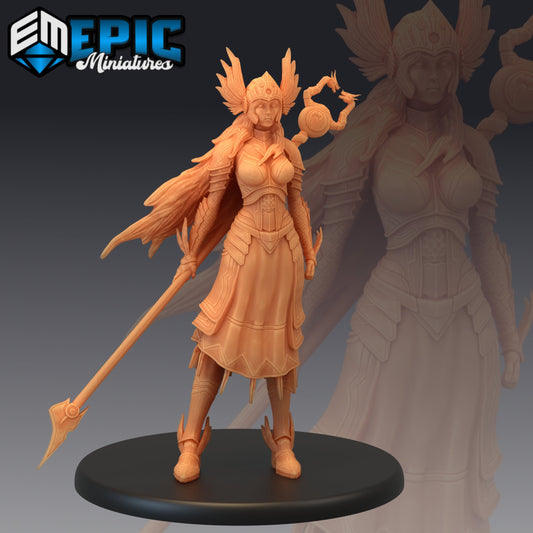 Valkyrie Spear - Epic Miniatures | Large | Human, Feminine, Spear