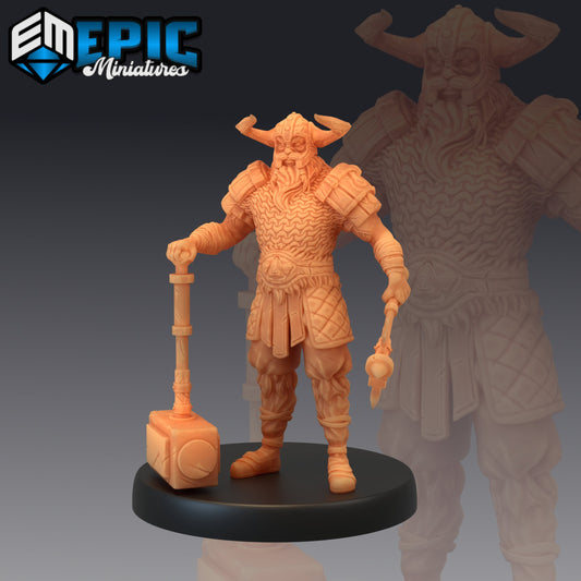 Viking Raider Male 778 - #24 Norse Raiders - Epic Miniatures | Medium | Human, Masculine, Axe