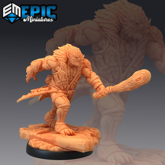 Batbear Club 745 - #23 Psionic Overlords - Epic Miniatures | Medium | Humanoids, Masculine, Club