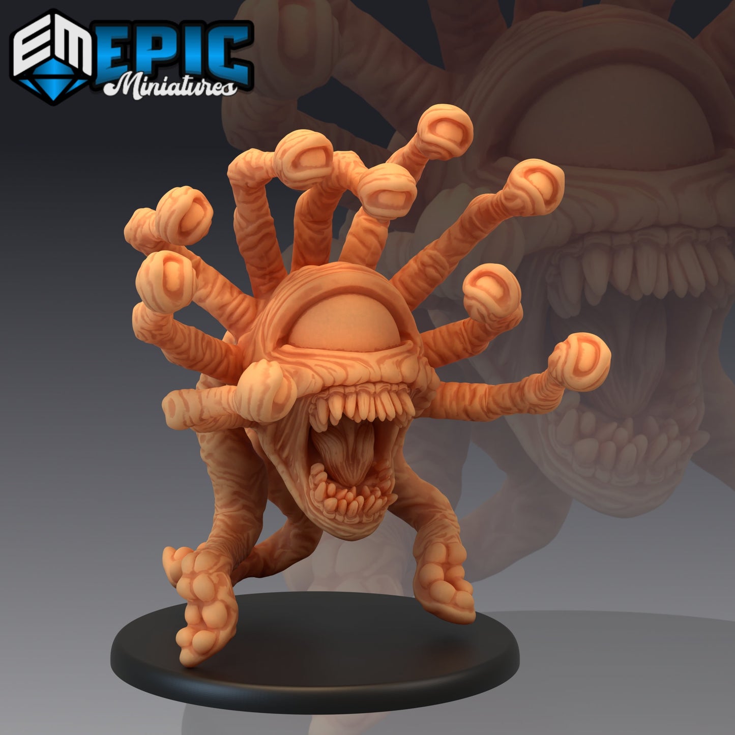 Psionic Tyrant Screaming 766 - #23 Psionic Overlords - Epic Miniatures | Large | Monstrosity