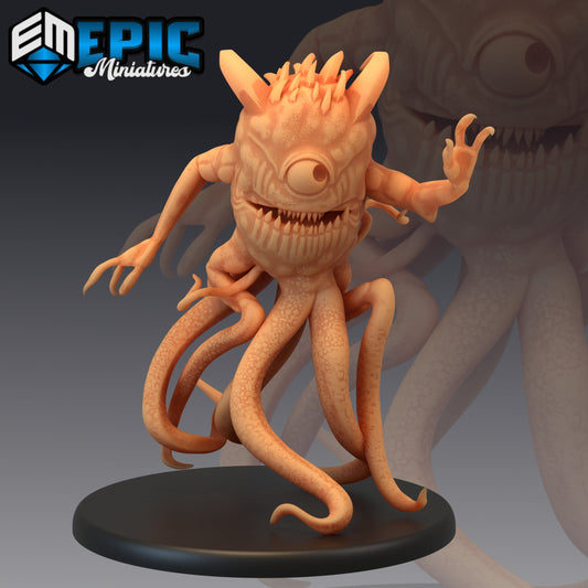 Abyssal Lurker Attacking 832 - #25 Endless Nightmare - Epic Miniatures | Large | Monstrosity