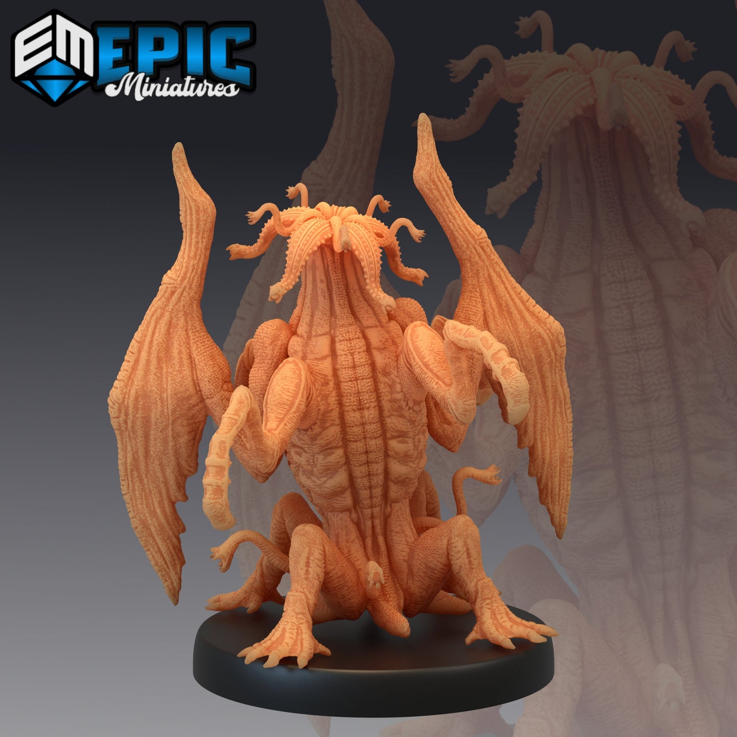 Elder Thing 841 - #25 Endless Nightmare - Epic Miniatures | Medium | Monstrosity, Sword