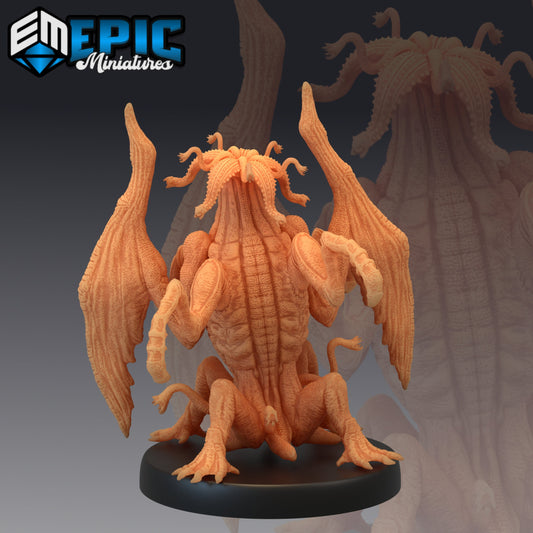 Elder Thing 841 - #25 Endless Nightmare - Epic Miniatures | Medium | Monstrosity, Sword