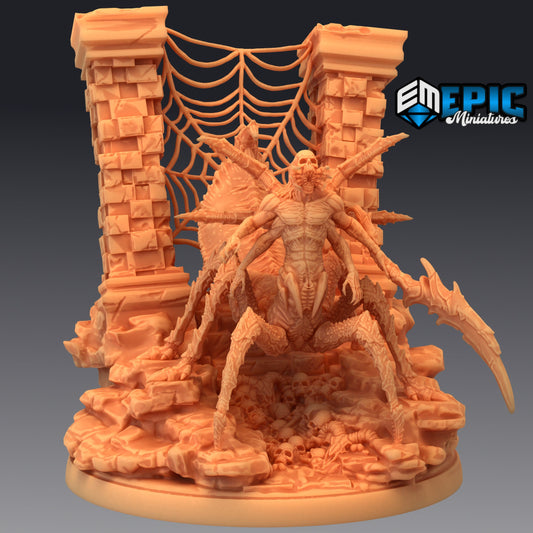 Leng Spider Nest 855 - #25 Endless Nightmare - Epic Miniatures | Huge | Monstrosity