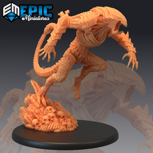 Alien Beast Attacking - Epic Miniatures | Large | Monstrosity