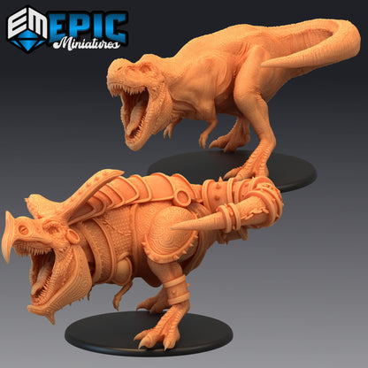 T-Rex Attacking 876 - #26 Lost Paradise - Epic Miniatures | Huge | Beast