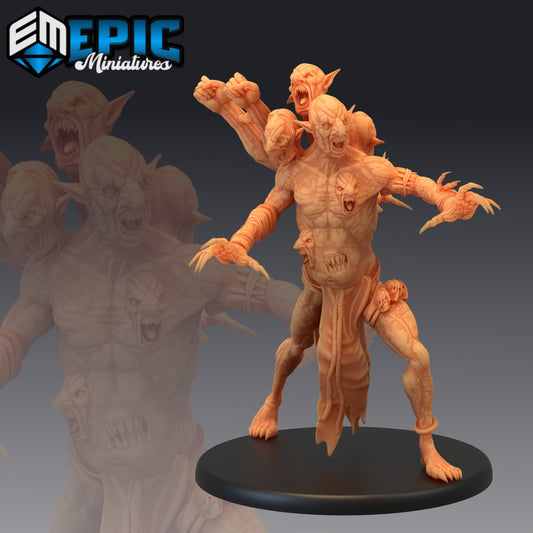 Dire Troll Attacking 887 - #26 Lost Paradise - Epic Miniatures | Large | Humanoids