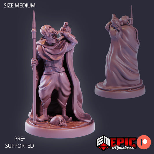 Fir Bholg Scouting 897 - #26 Lost Paradise - Epic Miniatures | Medium | Human, Masculine, Spear