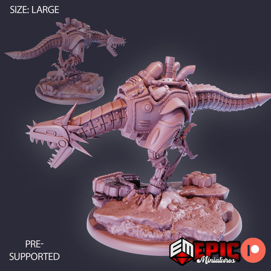 Iron Drake Tank Beta 930 - #27 Gear Town - Epic Miniatures | Large | Beast