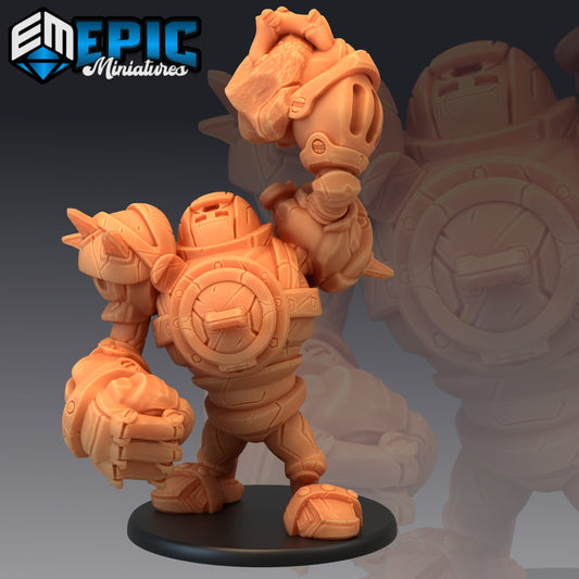 Gate Golem Rock 940 - #27 Gear Town - Epic Miniatures | Large | Rock