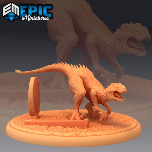 Raptor Curious 872 - #26 Lost Paradise - Epic Miniatures | Large | Beast
