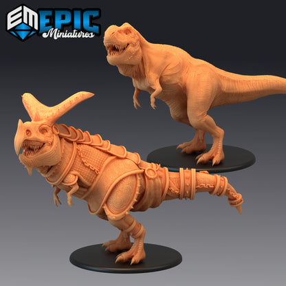 T-Rex Armoured - Epic Miniatures | Huge | Beast