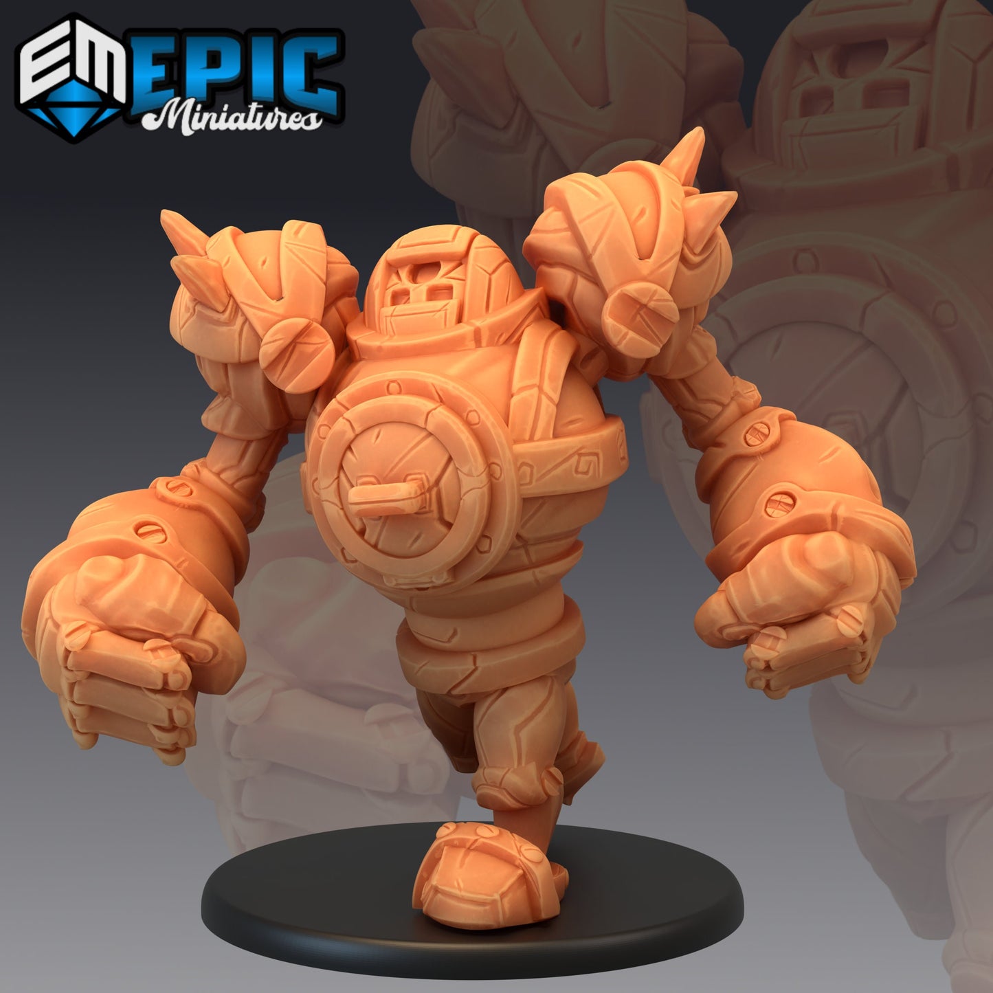 Gate Golem Walking 939 - #27 Gear Town - Epic Miniatures | Large