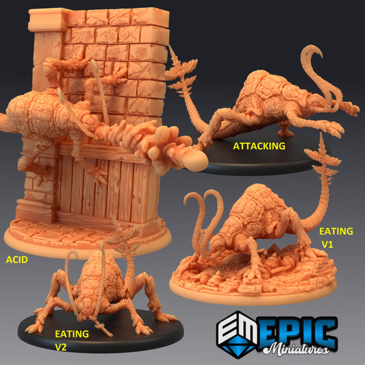Rust Creeper Series - #30 Savage Mountains - Epic Miniatures | Large | Beast, Horror