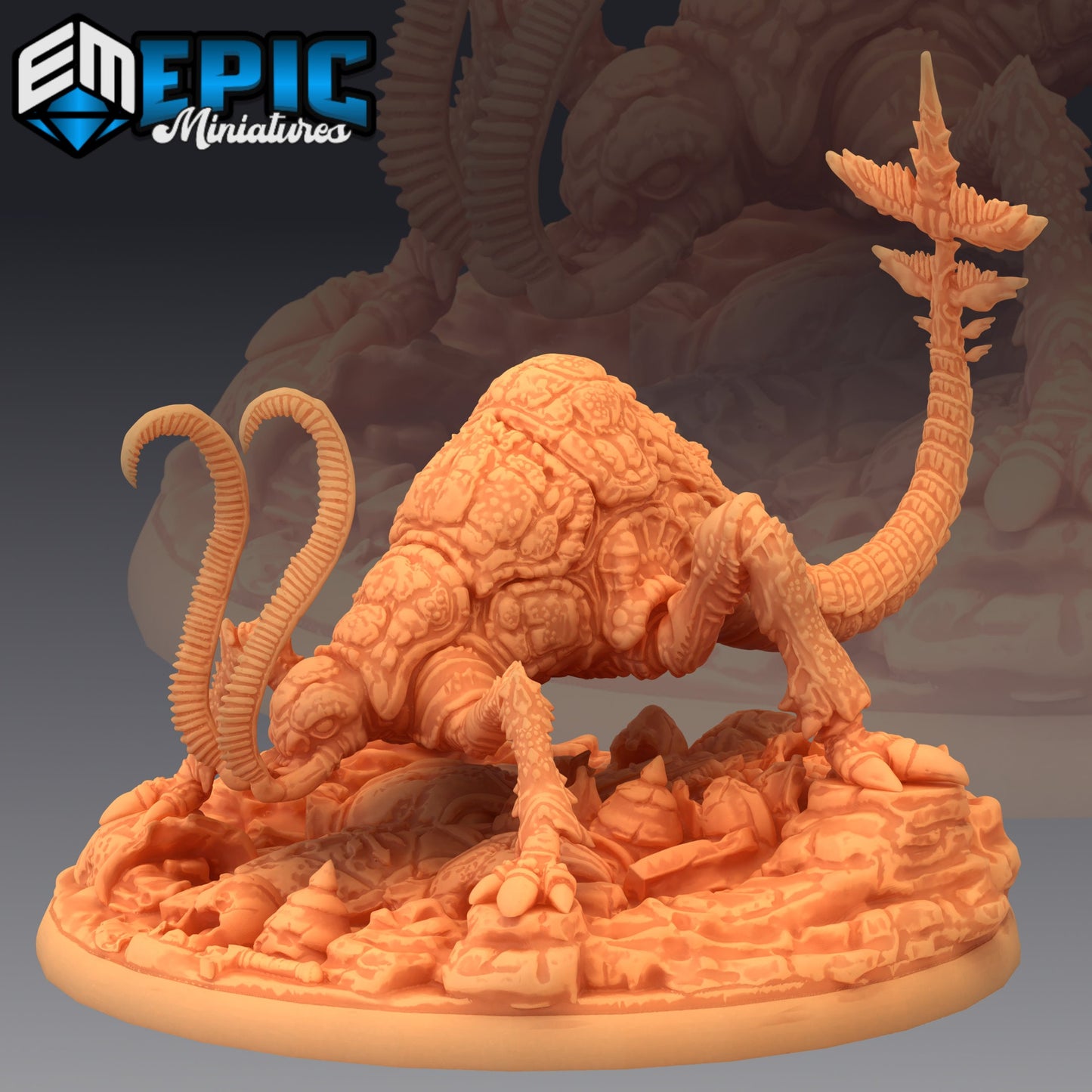 Rust Creeper Series - #30 Savage Mountains - Epic Miniatures | Large | Beast, Horror