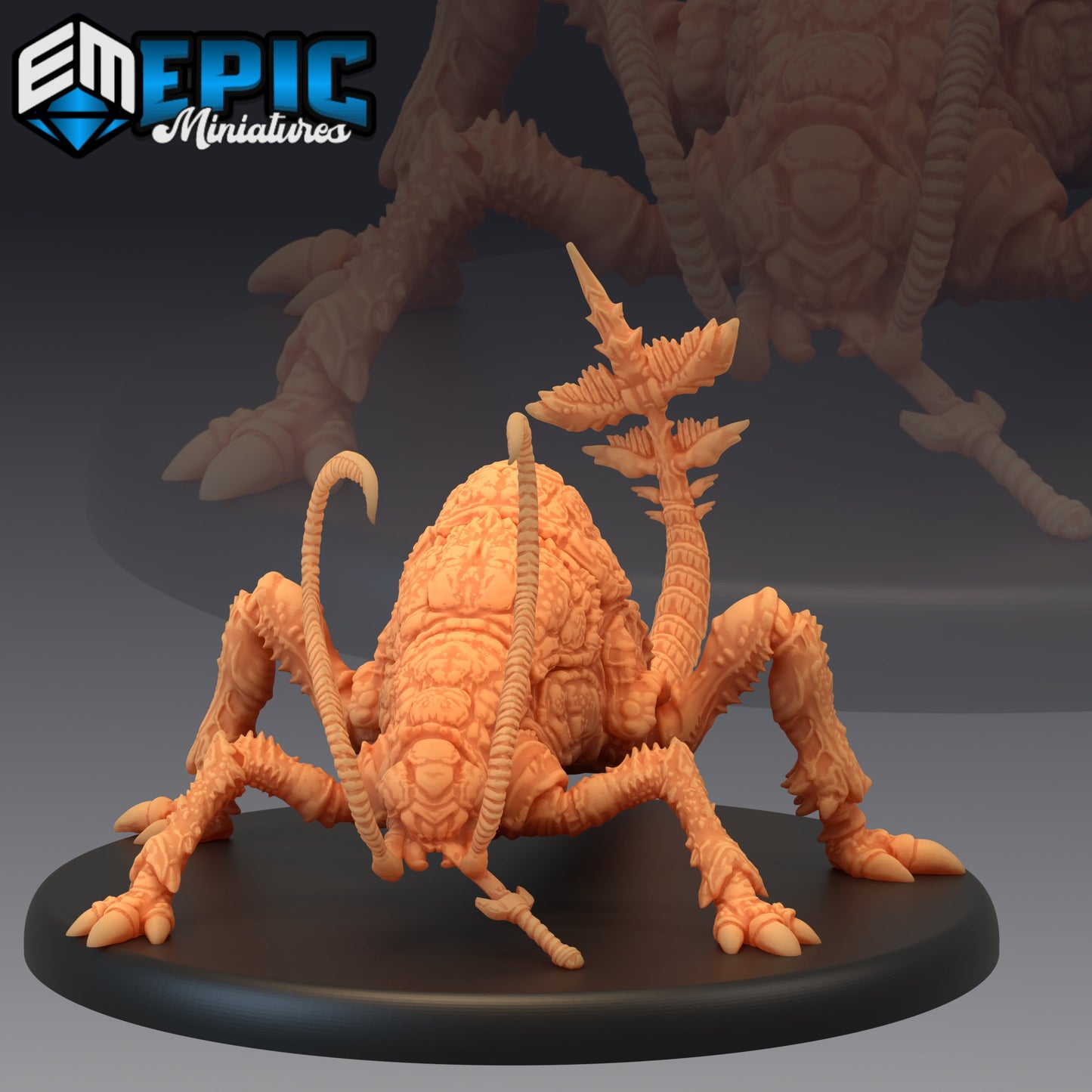 Rust Creeper Series - #30 Savage Mountains - Epic Miniatures | Large | Beast, Horror