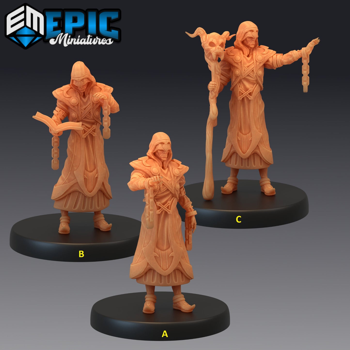 Dark Cultist Series - Epic Miniatures | Medium | Human, Masculine