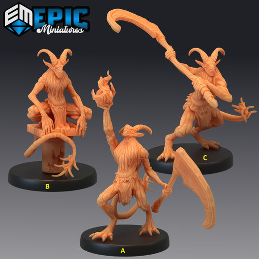 Goat Demon Series - Epic Miniatures | Medium | Humanoids, Masculine