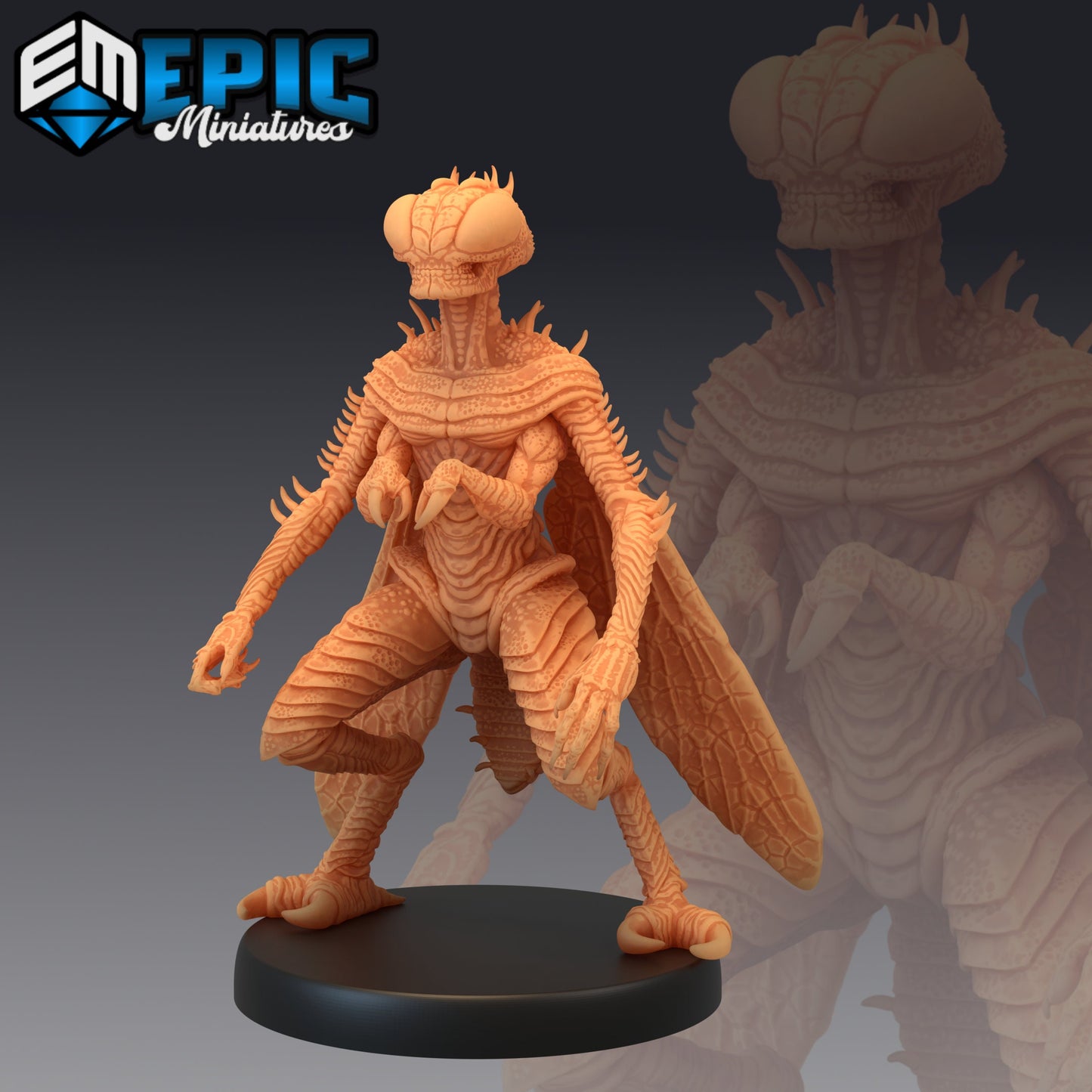 Fly Demon Series - #31 Hour of Demons - Epic Miniatures | Medium | Humanoids, Masculine, Winged