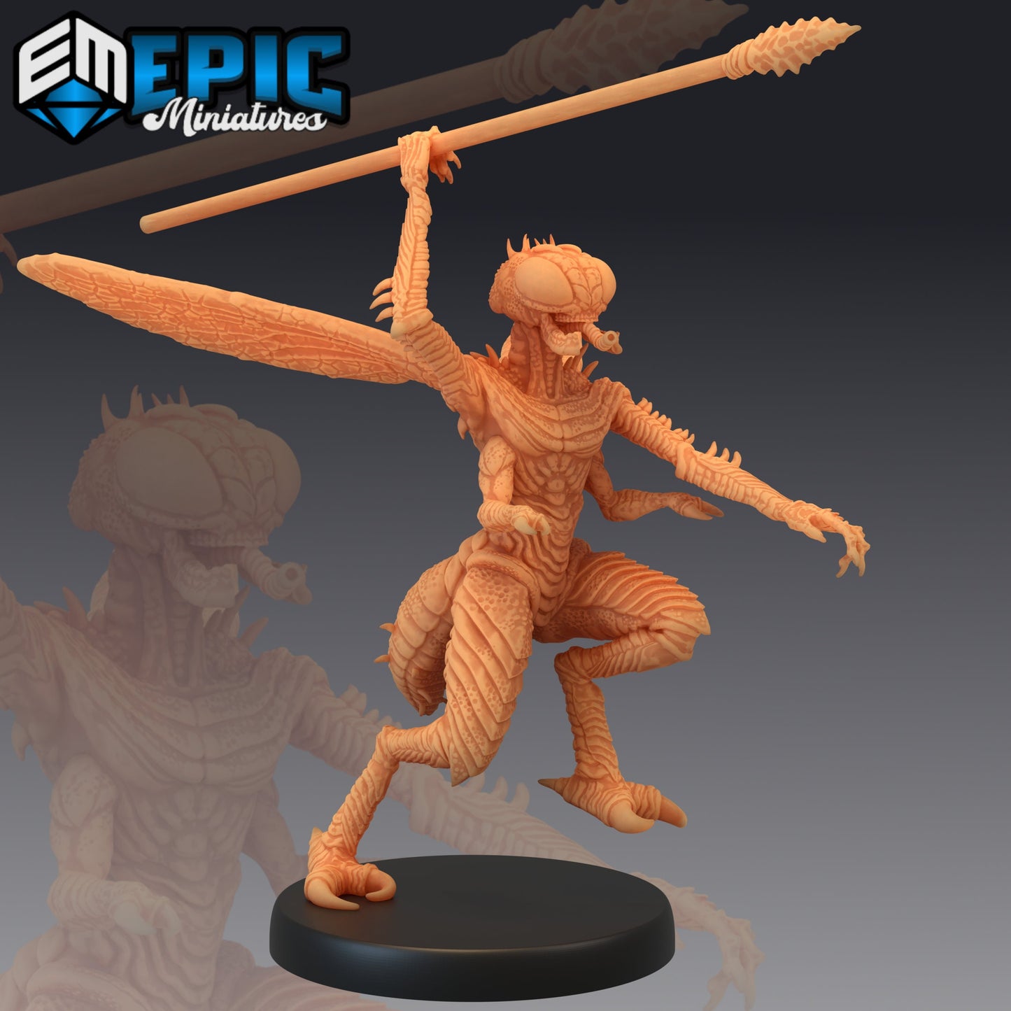 Fly Demon Series - #31 Hour of Demons - Epic Miniatures | Medium | Humanoids, Masculine, Winged