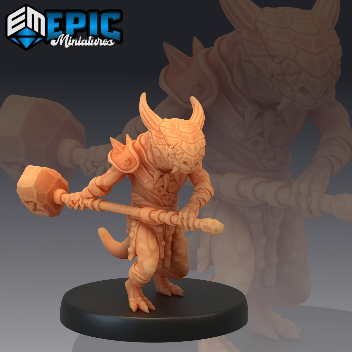 Lizardfolk Series - Epic Miniatures | Medium | Humanoids, Lizard