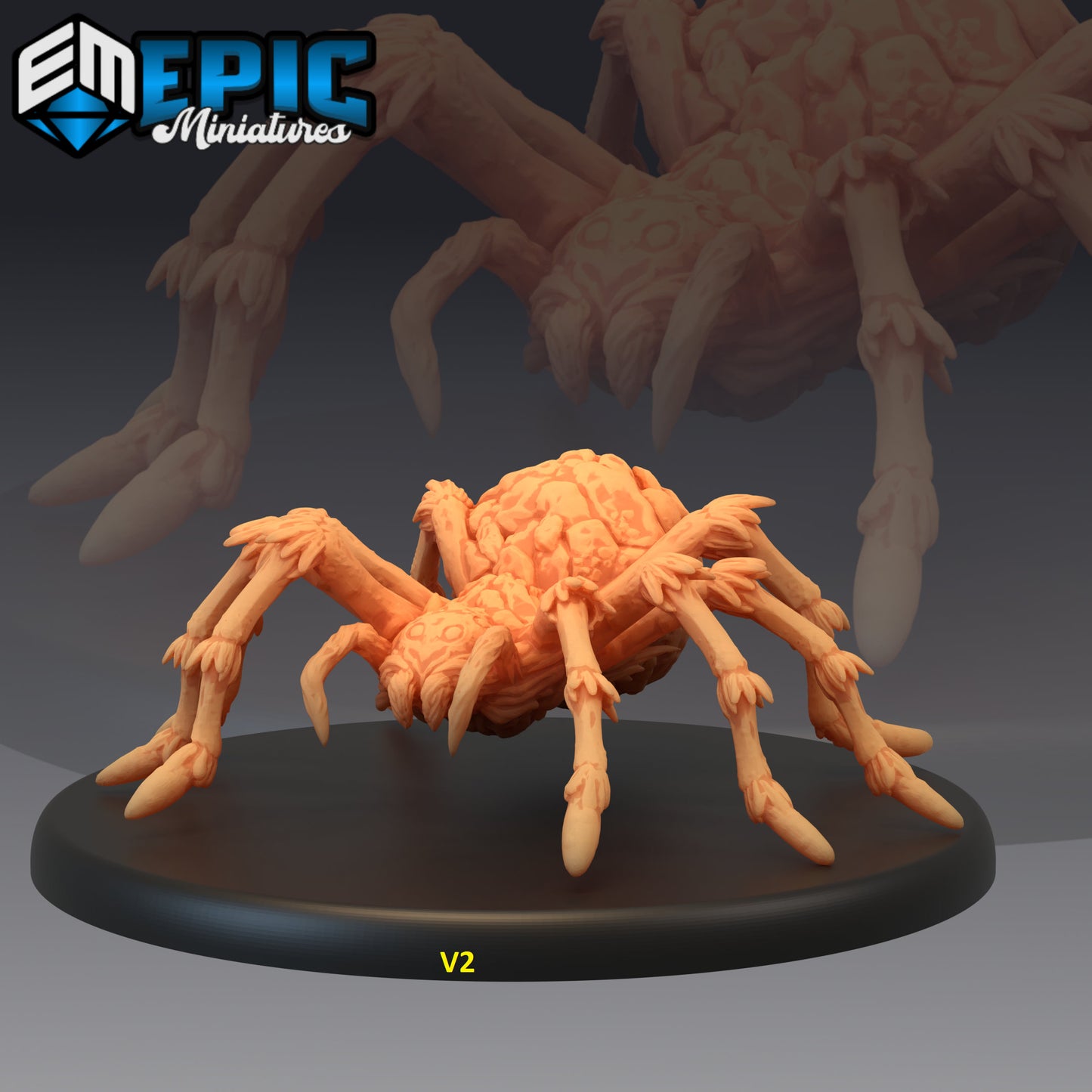 Giant Rock Spider Series - Epic Miniatures | Large | Beast, Horror