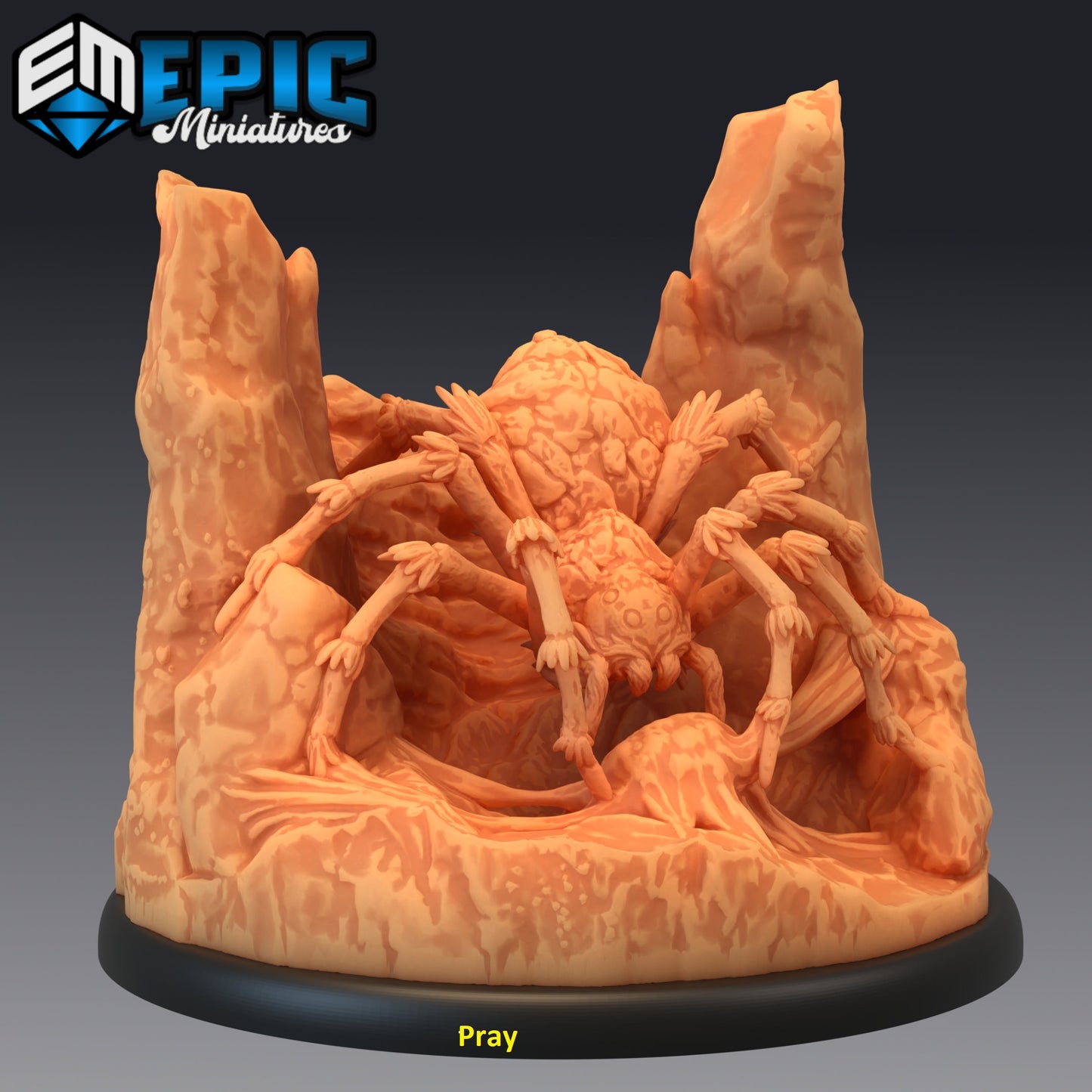 Giant Rock Spider Series - Epic Miniatures | Large | Beast, Horror