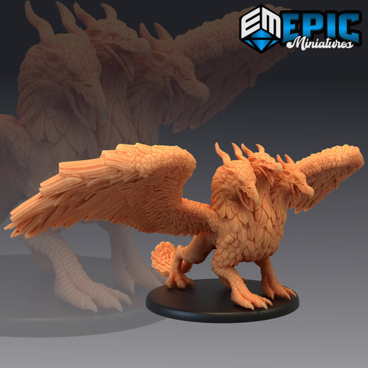 Cerberus Griffin 1094 - #30 Savage Mountains - Epic Miniatures | Large | Beast, Masculine, Wings