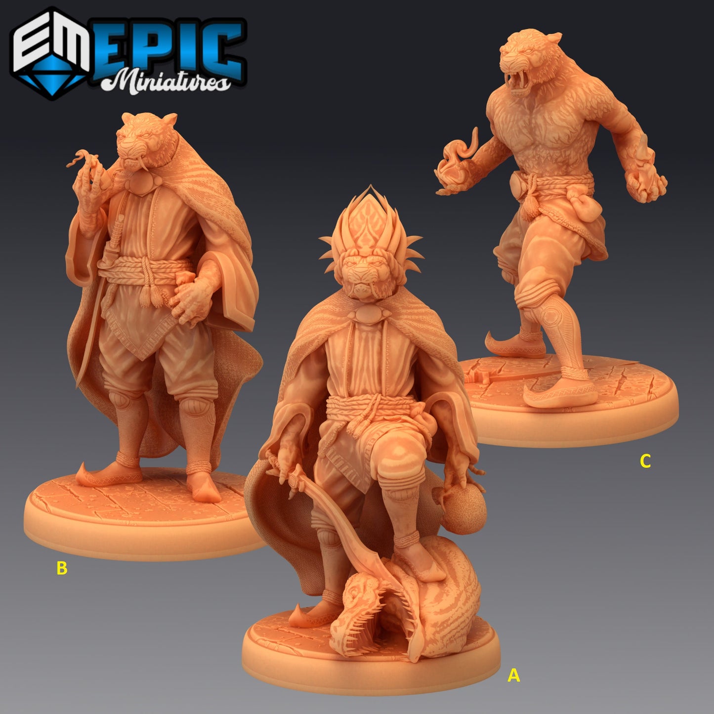 Rakshasa Series - Epic Miniatures | Medium | Humanoids, Masculine