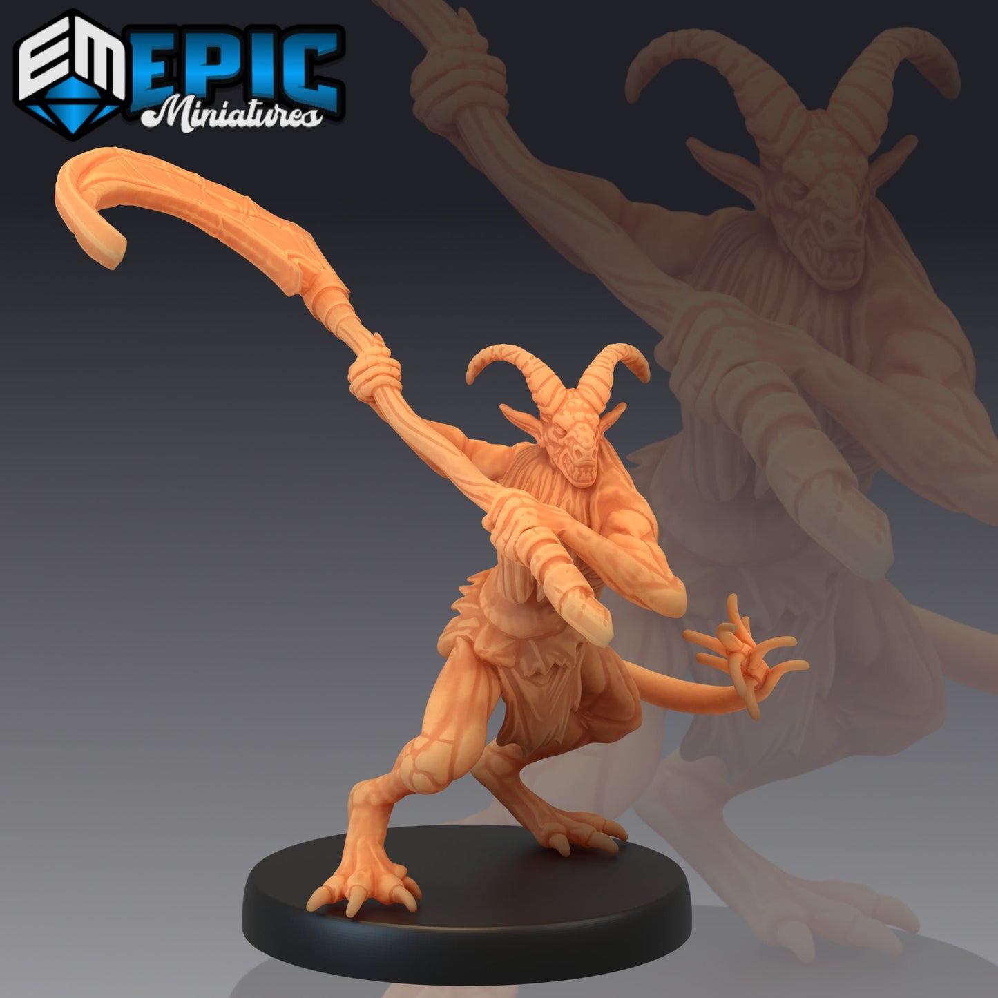 Goat Demon Series - Epic Miniatures | Medium | Humanoids, Masculine