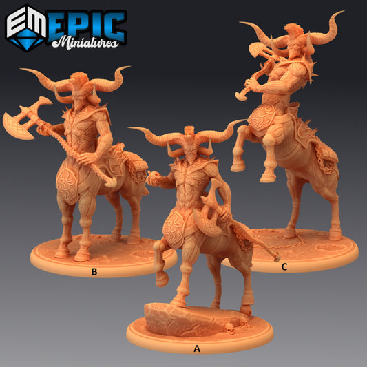 Demonic Centaur Series - Epic Miniatures | Large | Beast, Masculine