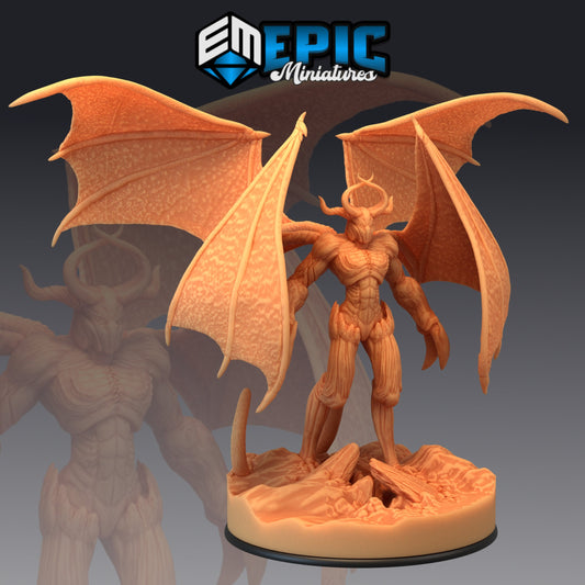 Abaddon 1137 - #31 Hour of Demons - Epic Miniatures | Gargantuan | Humanoids, Masculine, Winged