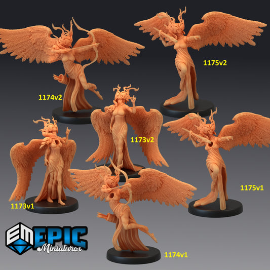 Heartless Angel Series - #32 Sky Dominion - Epic Miniatures | Medium | Humanoids, Feminine, Winged