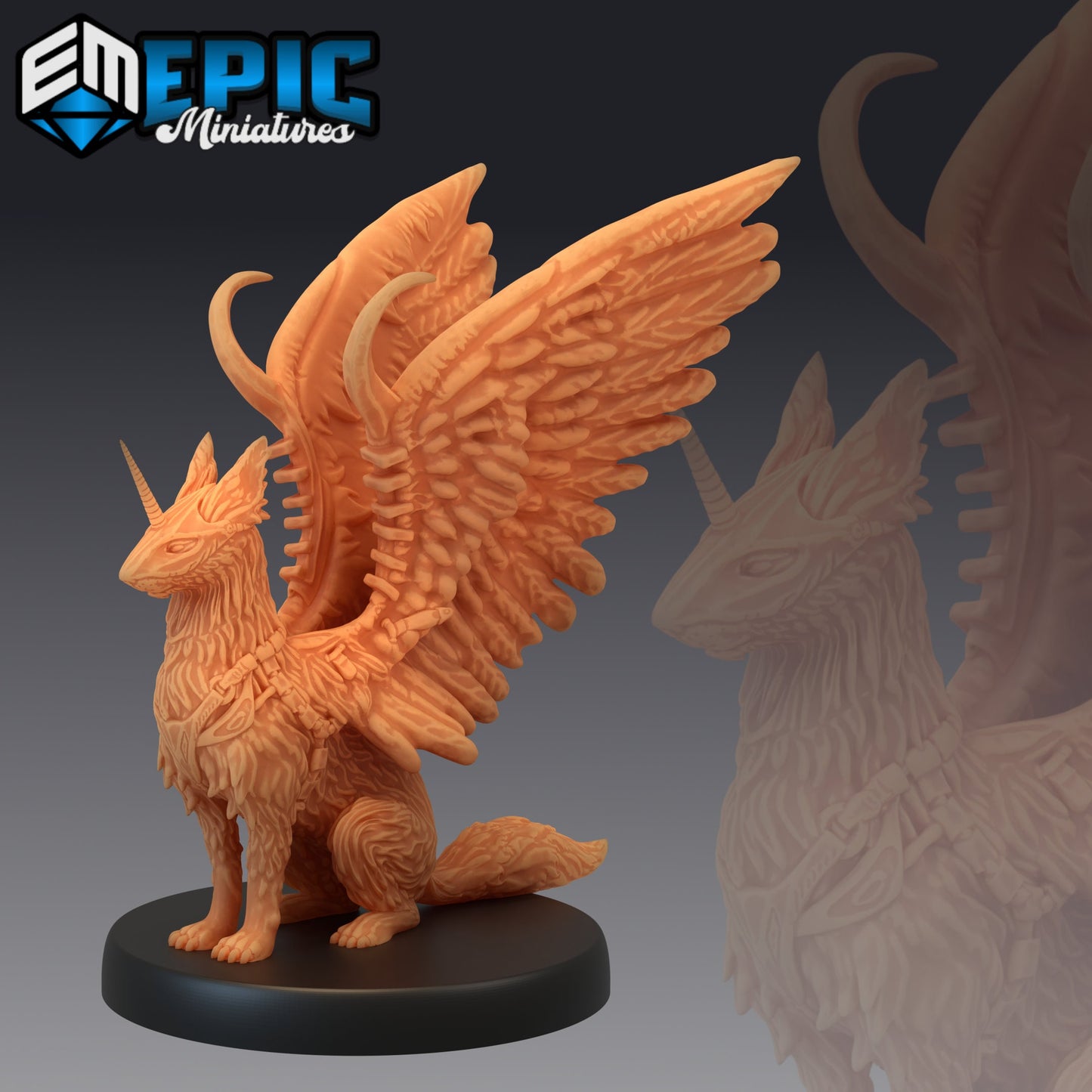 Sky Dog Series - #32 Sky Dominion - Epic Miniatures | Medium | Beast, Masculine, Winged