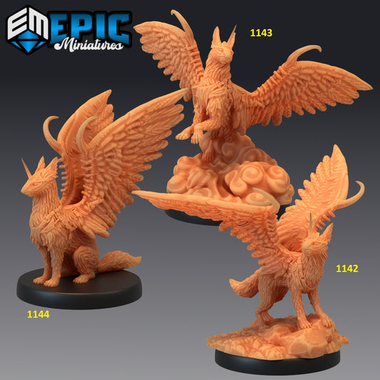 Sky Dog Series - #32 Sky Dominion - Epic Miniatures | Medium | Beast, Masculine, Winged