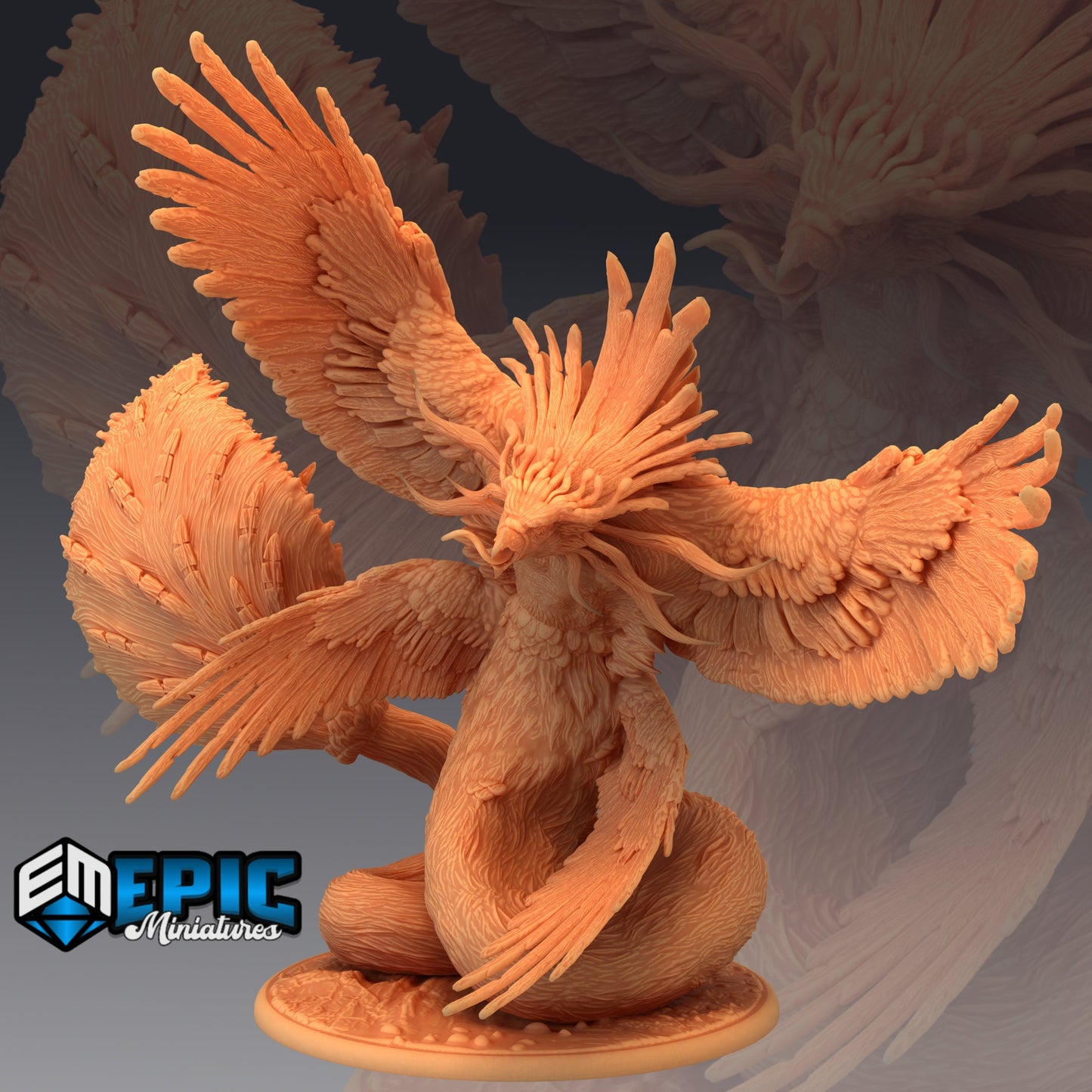Parrot Storm God - Epic Miniatures | Huge | Beast, Masculine, Winged